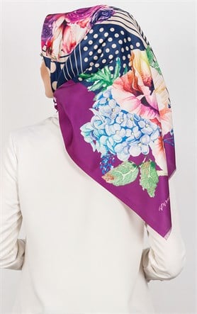 Piramit Tafta Dijital Eşarp 1933-1