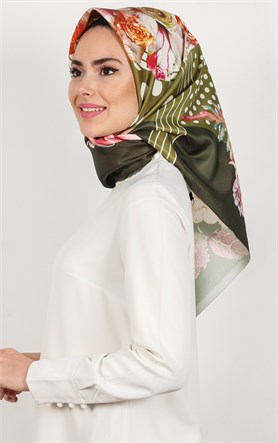 Piramit Tafta Dijital Eşarp 1933-2