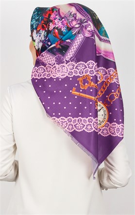 Piramit Tafta Dijital Eşarp 1934-1