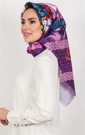 Piramit Tafta Dijital Eşarp 1934-1