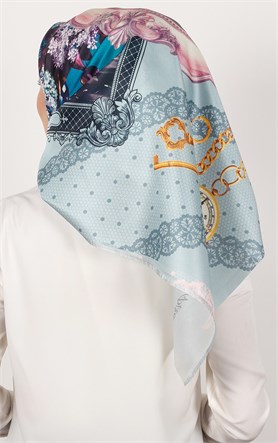 Piramit Tafta Dijital Eşarp 1934-12