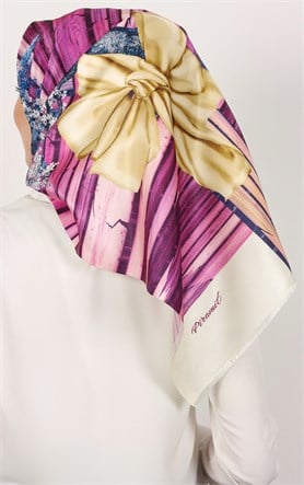 Piramit Tafta Dijital Eşarp 1935-3