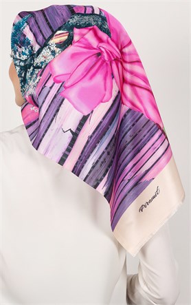 Piramit Tafta Dijital Eşarp 1935-9