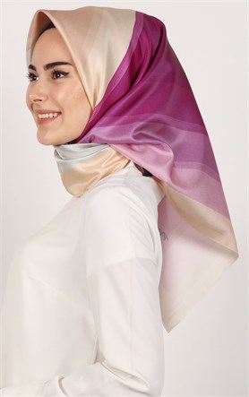 Piramit Tafta Dijital Eşarp 1936-6