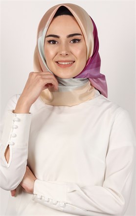 Piramit Tafta Dijital Eşarp 1936-6