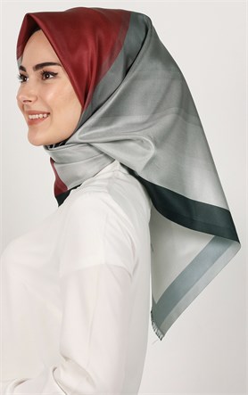 Piramit Tafta Dijital Eşarp 1936-8