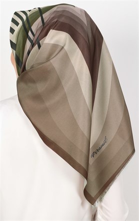 Piramit Tafta Dijital Eşarp 1937-10