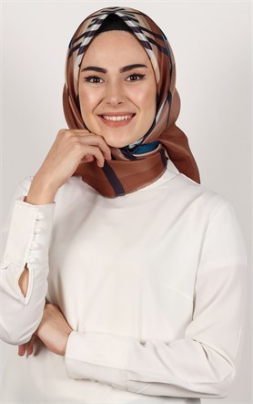 Piramit Tafta Dijital Eşarp 1937-2