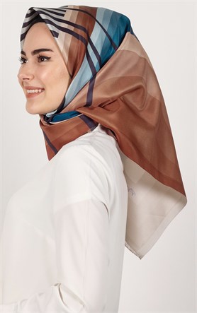 Piramit Tafta Dijital Eşarp 1937-2