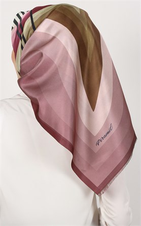 Piramit Tafta Dijital Eşarp 1937-3