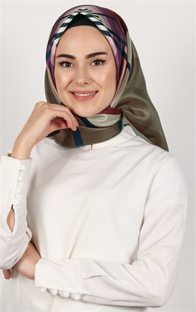 Piramit Tafta Dijital Eşarp 1937-6