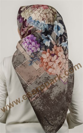 Piramit Tafta Dijital Eşarp 1938-3