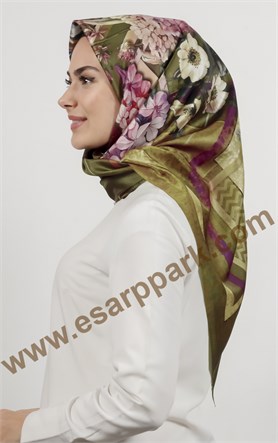 Piramit Tafta Dijital Eşarp 1938-4