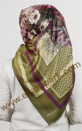 Piramit Tafta Dijital Eşarp 1938-4