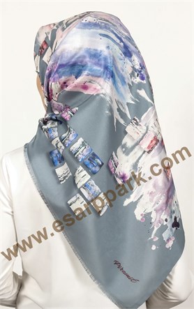 Piramit Tafta Dijital Eşarp 1940-6