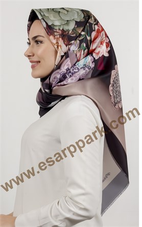 Piramit Tafta Dijital Eşarp 1941-3