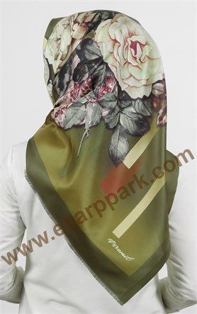 Piramit Tafta Dijital Eşarp 1941-4