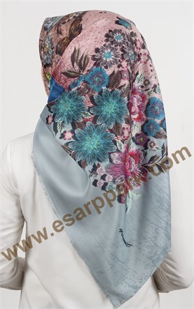 Piramit Tafta Dijital Eşarp 1942-1