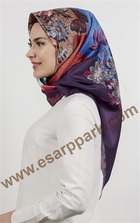 Piramit Tafta Dijital Eşarp 1942-2