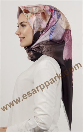 Piramit Tafta Dijital Eşarp 1943-1