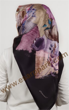 Piramit Tafta Dijital Eşarp 1943-1