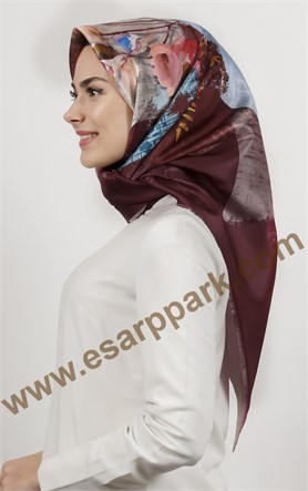 Piramit Tafta Dijital Eşarp 1943-2