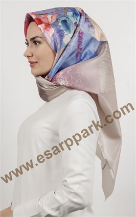 Piramit Tafta Dijital Eşarp 1943-3