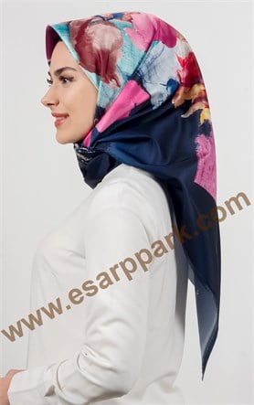 Piramit Tafta Dijital Eşarp 1943-6