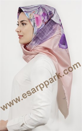 Piramit Tafta Dijital Eşarp 1943-7