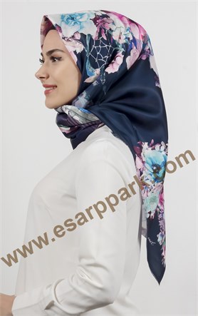 Piramit Tafta Dijital Eşarp 1944-6