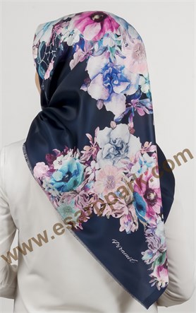 Piramit Tafta Dijital Eşarp 1944-6