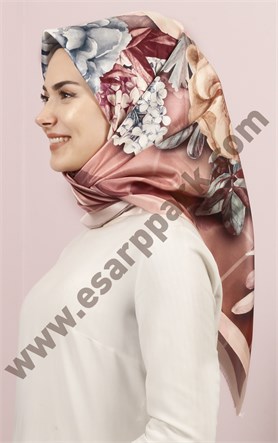 Piramit Tafta Dijital Eşarp 1946-13