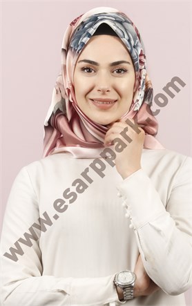 Piramit Tafta Dijital Eşarp 1946-13