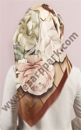 Piramit Tafta Dijital Eşarp 1946-14