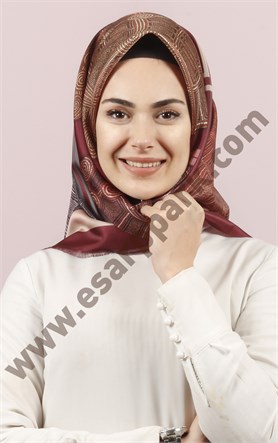 Piramit Tafta Dijital Eşarp 1946-18