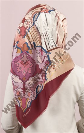 Piramit Tafta Dijital Eşarp 1946-20