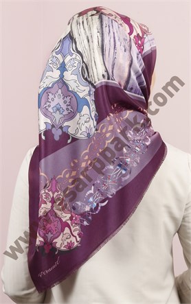 Piramit Tafta Dijital Eşarp 1946-21