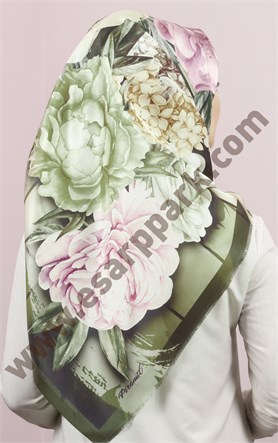 Piramit Tafta Dijital Eşarp 1946-25