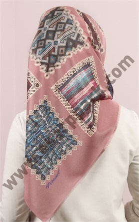 Piramit Tafta Dijital Eşarp 1946-29