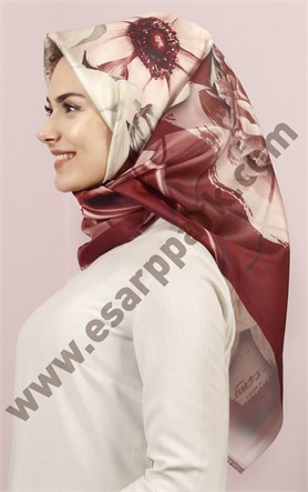 Piramit Tafta Dijital Eşarp 1946-32