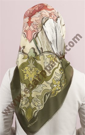 Piramit Tafta Dijital Eşarp 1946-35