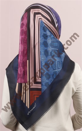 Piramit Tafta Dijital Eşarp 1946-38