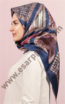 Piramit Tafta Dijital Eşarp 1946-42