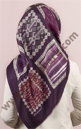 Piramit Tafta Dijital Eşarp 1946-43