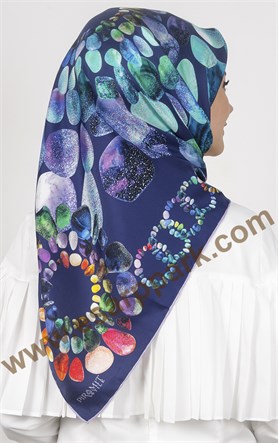 Piramit Twill İpek Eşarp 1841-1