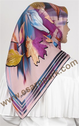 Piramit Twill İpek Eşarp 1843-1