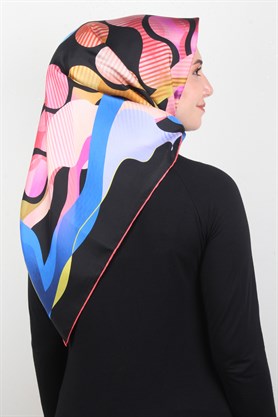 Piramit Twill İpek Eşarp 1844-2