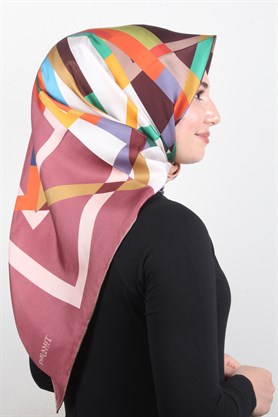 Piramit Twill İpek Eşarp 1846-2