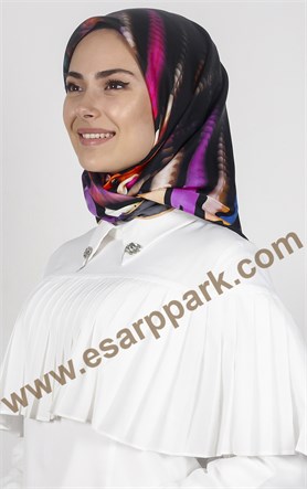 Piramit Twill İpek Eşarp 1848-1