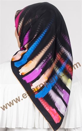 Piramit Twill İpek Eşarp 1848-1